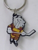 Keytag Skating Bulldog