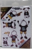 UMD Bulldogs Family-Pack of 6 Decals!