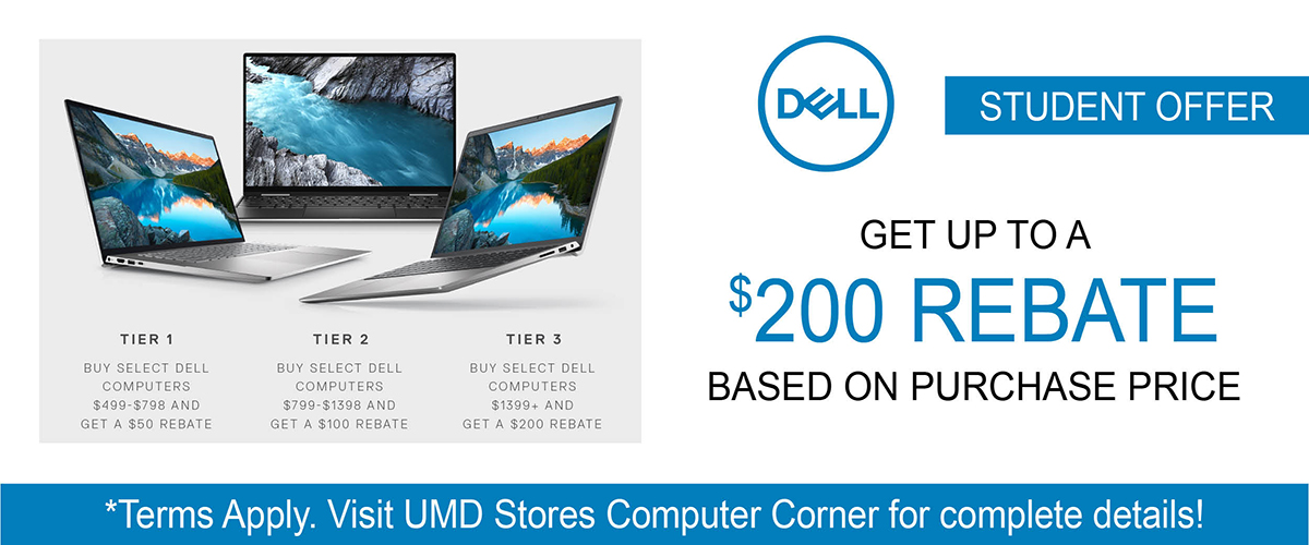 Dell Rebate available now