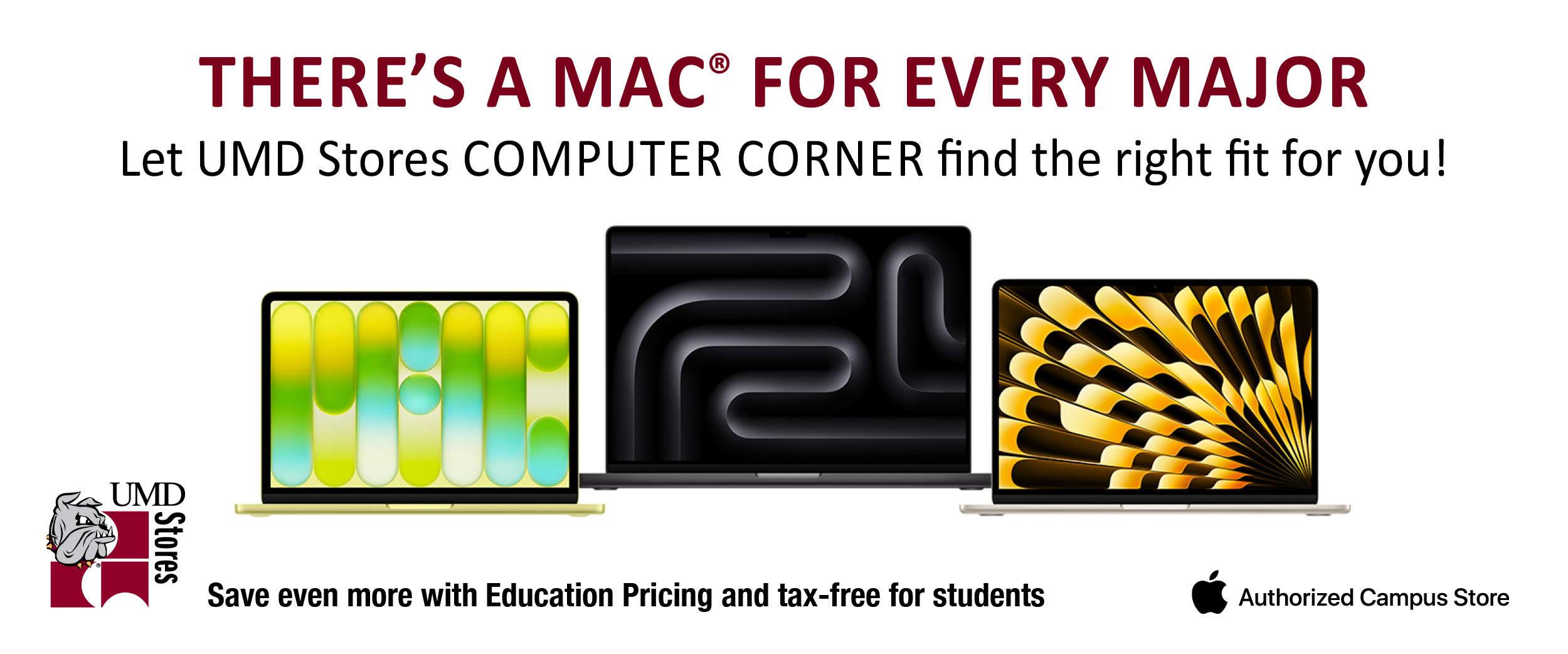 A Mac for Every Major