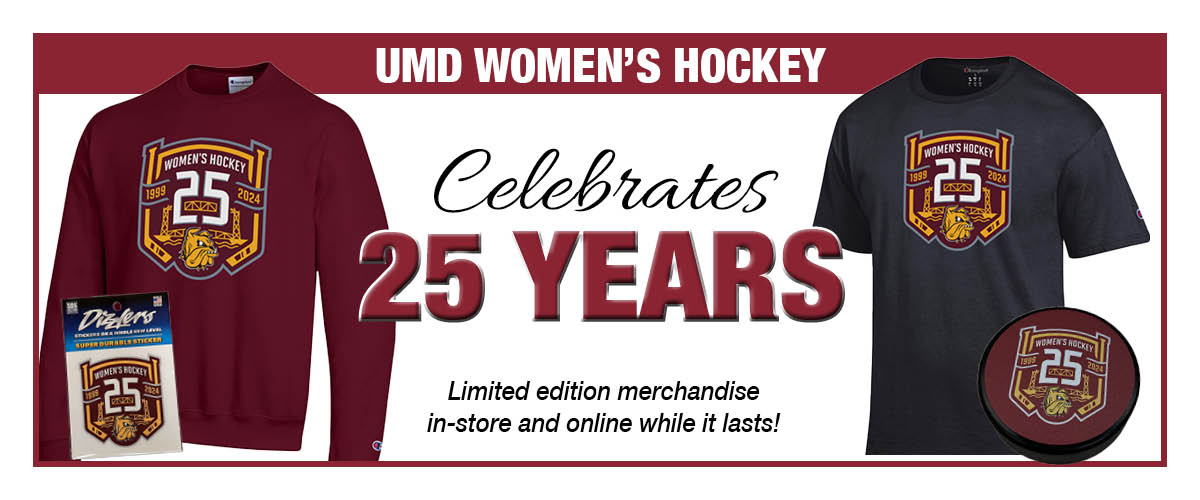 Womens Hockey 25th Anniversary Merchandise Available